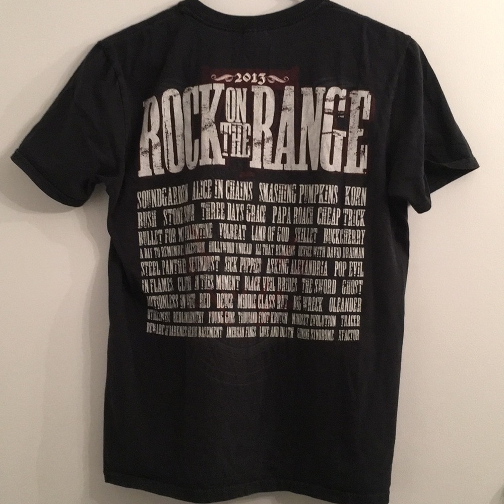 Rock On The Range Graphics Concert Event T-Shirt M - image 4